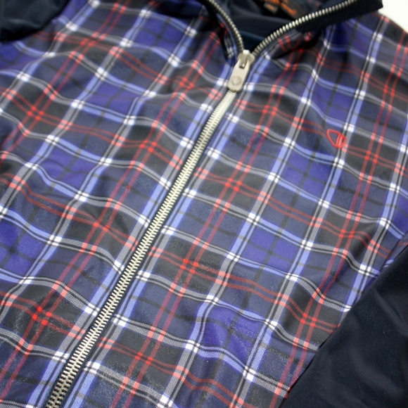 Ben Sherman Plaid Tartan Track Jacket NEW with Tag - Picture 3 of 8